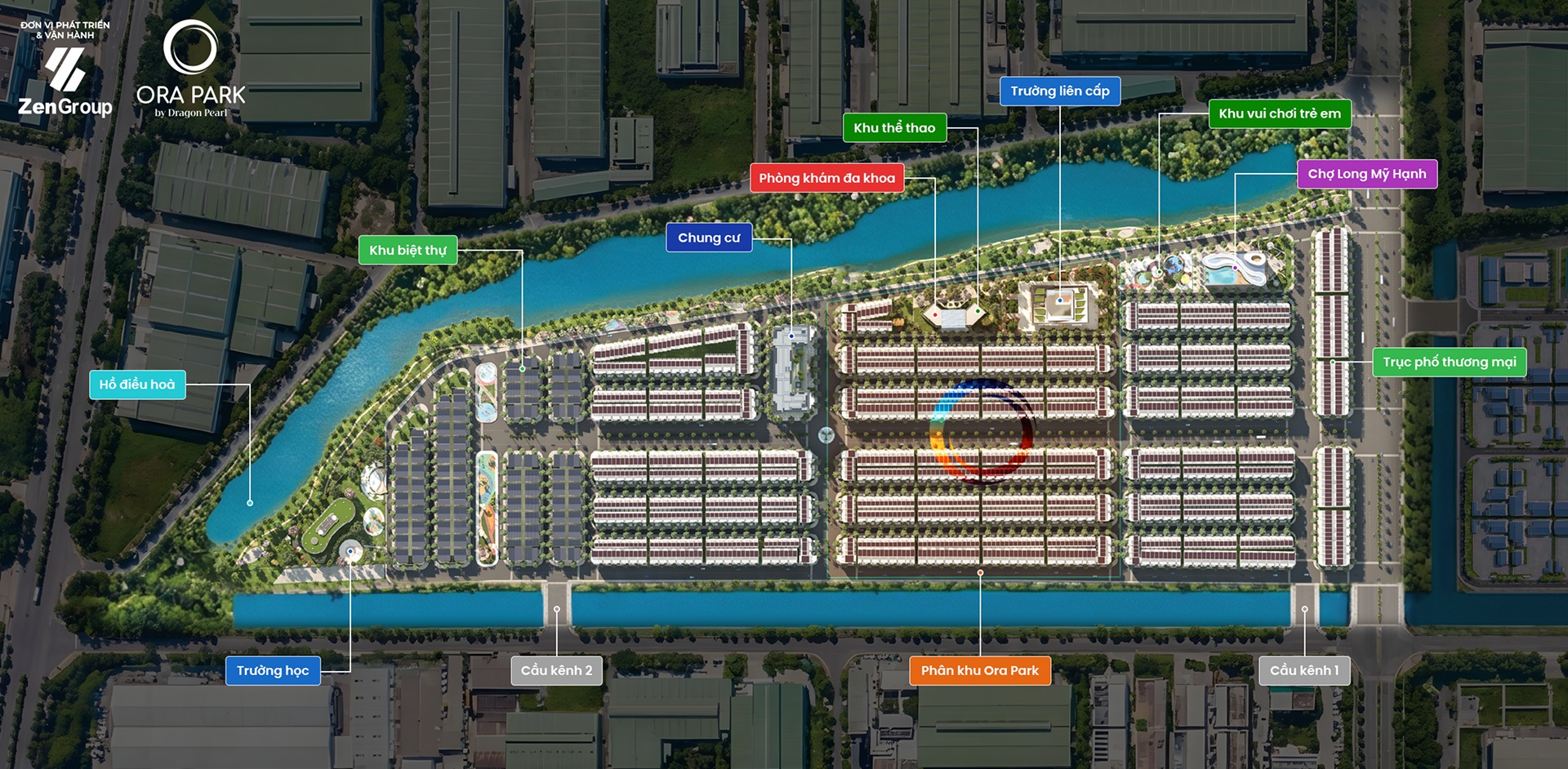 sơ đồ phân lô dự án ora park by dragon pearl